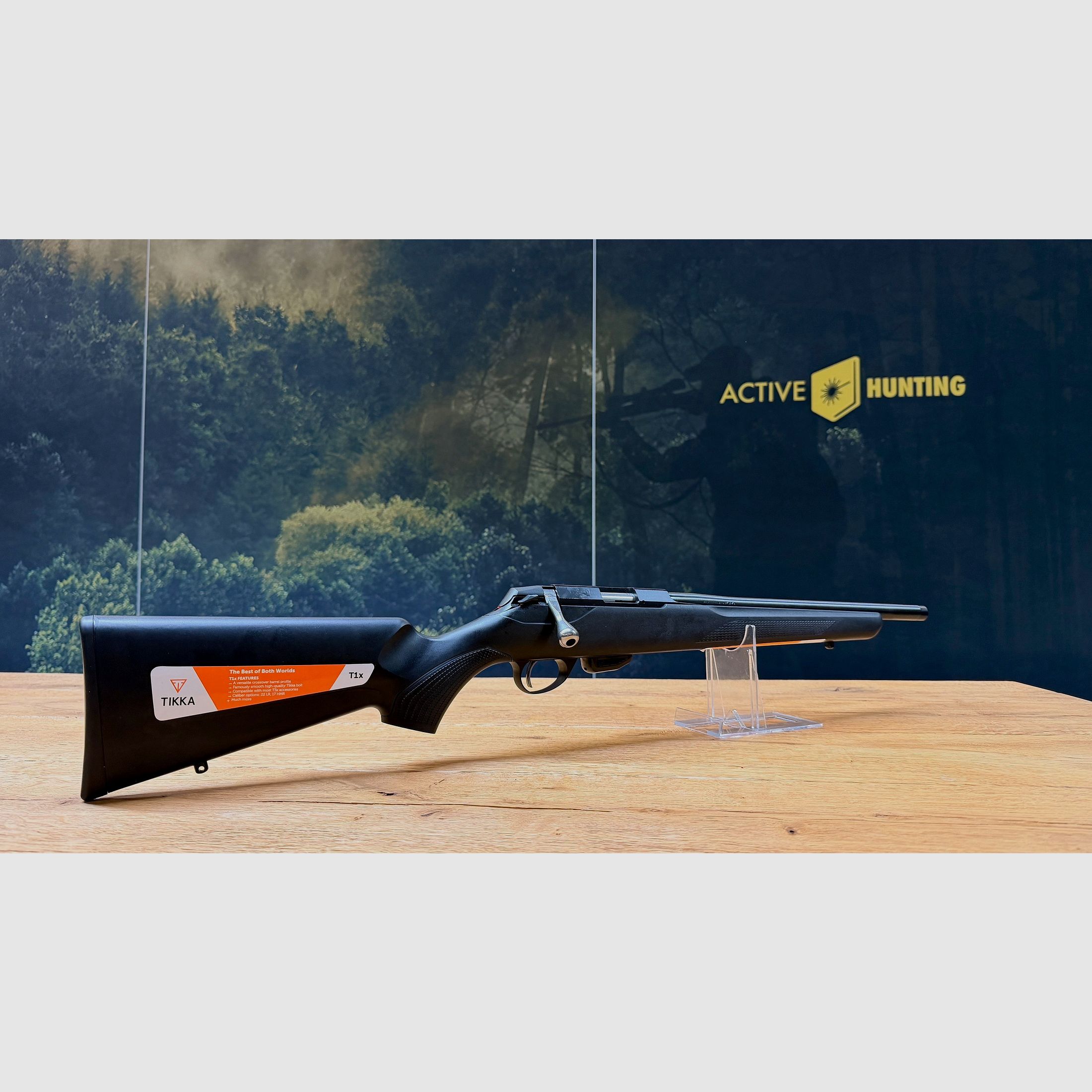 Tikka T1x .17HMR / LL au choix / détente de fusil / filetage de bouche 1/2x20 UNF / magasin de 10 coups