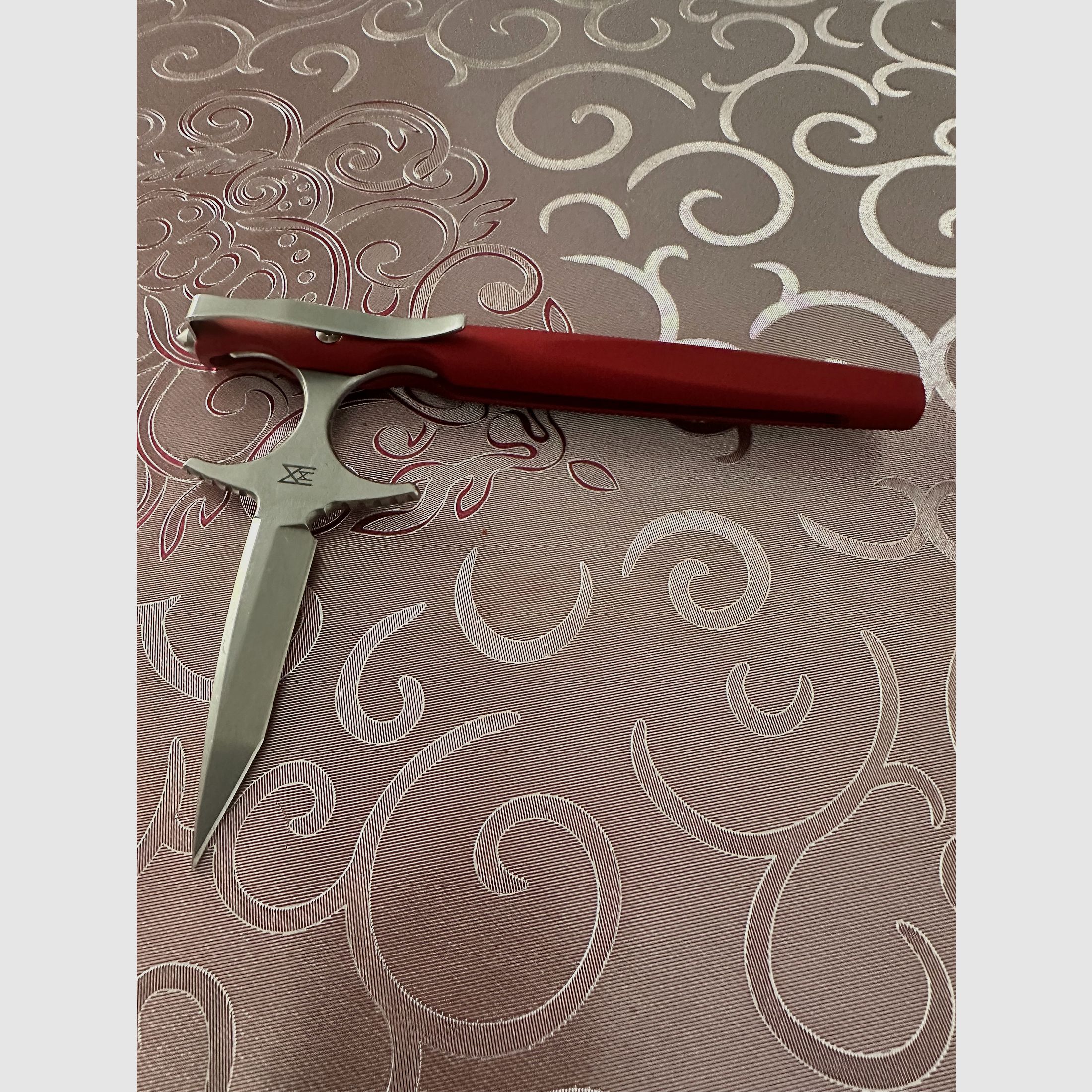 Midgards Messer Hellebarde Red Aluminium 