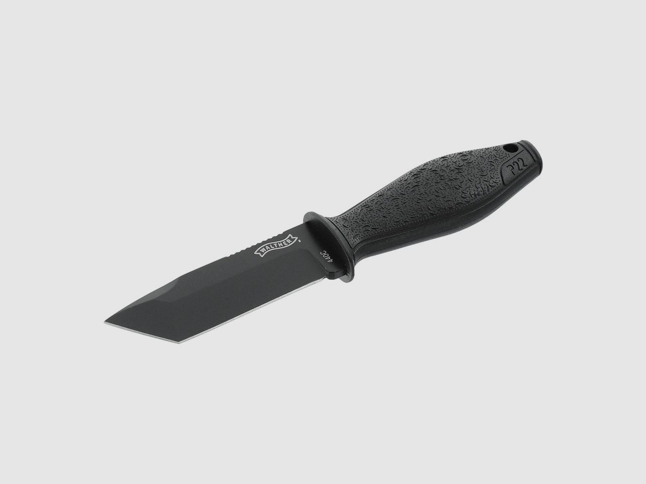 Walther P22 TSK Feststehendes Messer Schwarz, Bild 2 von 4