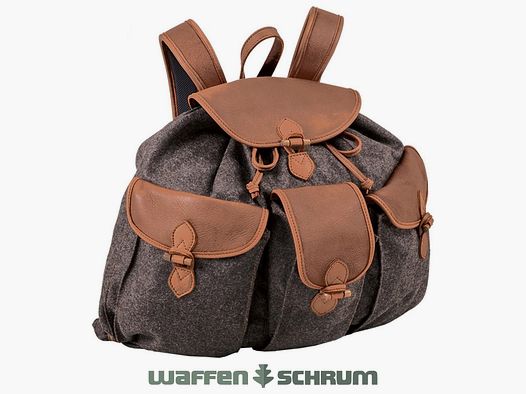 Plecak AKAH Loden de Luxe Szary / Skóra łosia 30l
