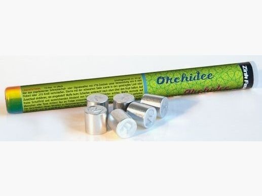 Zink Orchidee Sterne 10er Röhrchen