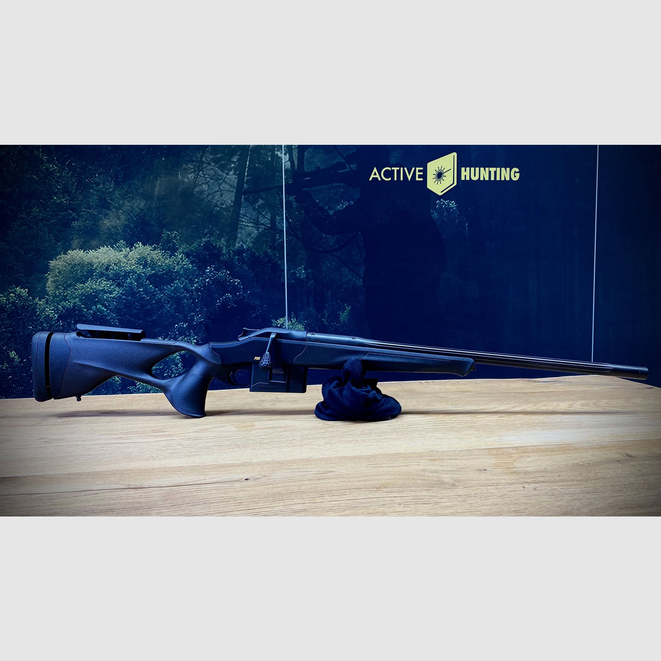 Blaser R8 Ultimate X / .308 / Matchlauf kanneliert mit Gewinde / verst. Wangenauflage & Schaftkappe   inkl. Active Hunting Kammergriffkugel 
