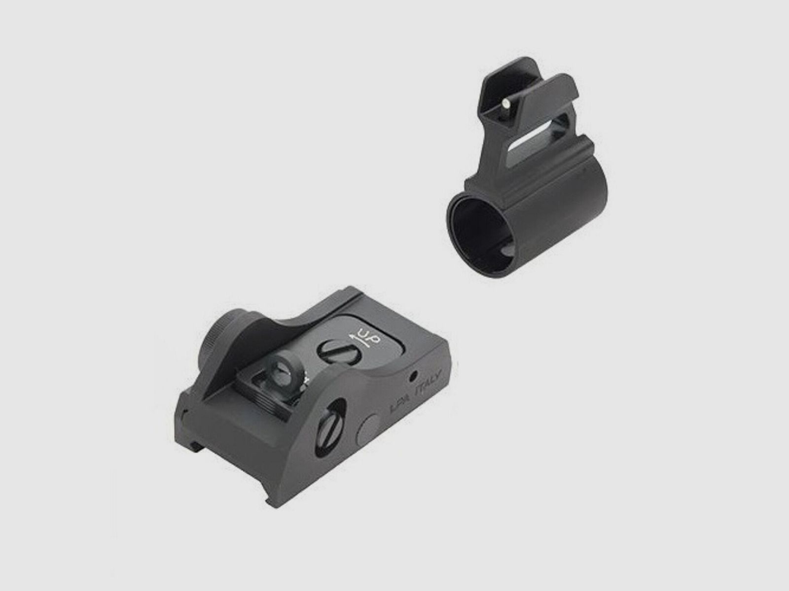 LPA W/P vizier set Ghostring met stip wit 12GA