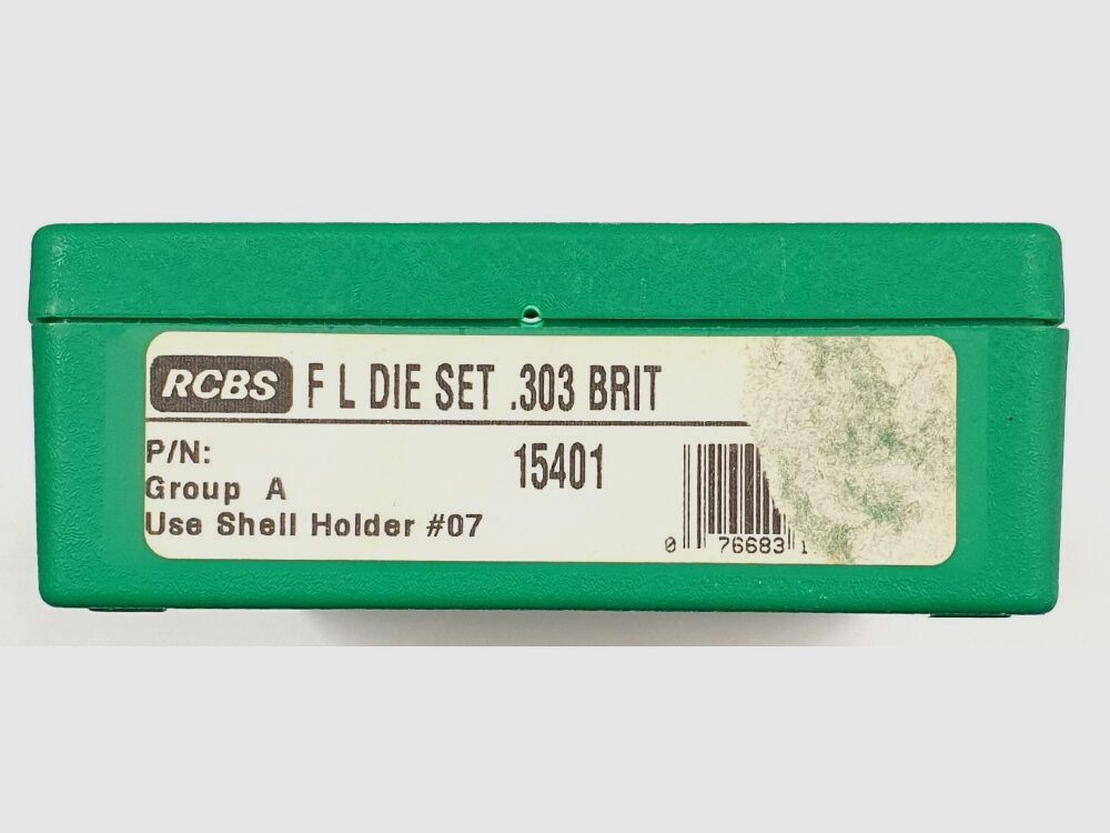 RCBS Reloader Special Full Length Die Set, .303 Brit Matrizen