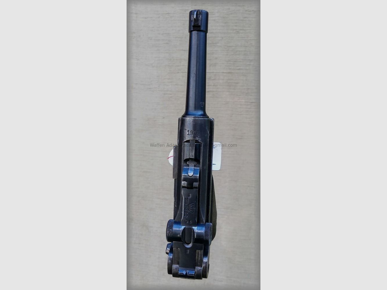 Usine d'armement d'Erfurt Pistolet P. 08