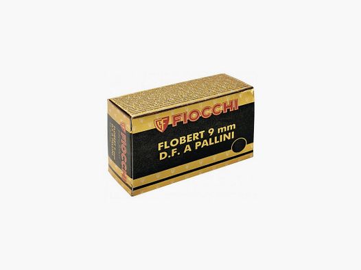 BOX MIT 50 PATRONEN FIOCCHI KAL.9 FLOBERT BLEI 7.5
