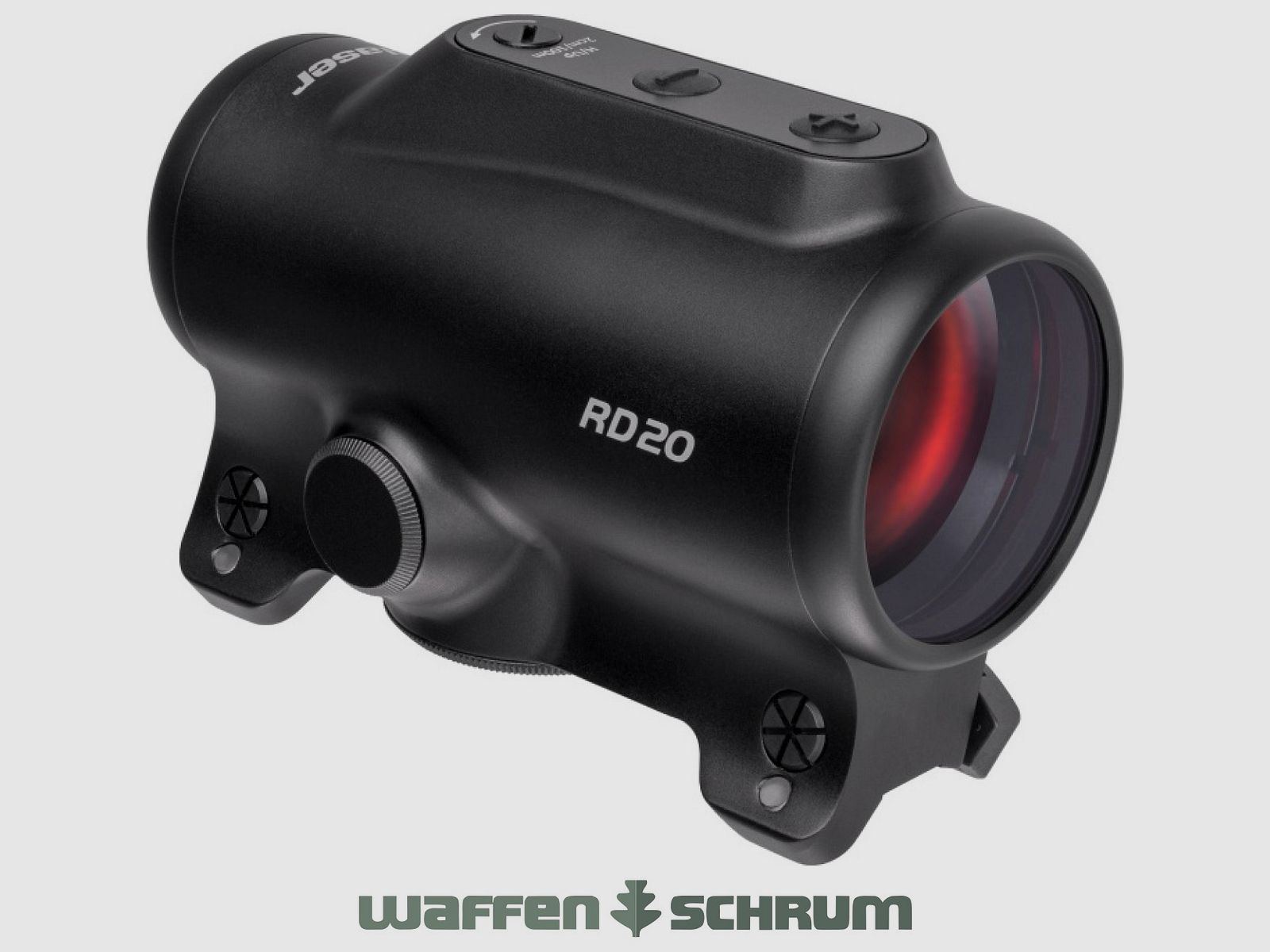 Blaser RD20 Schwarz 2 MOA mit Sattelmontage