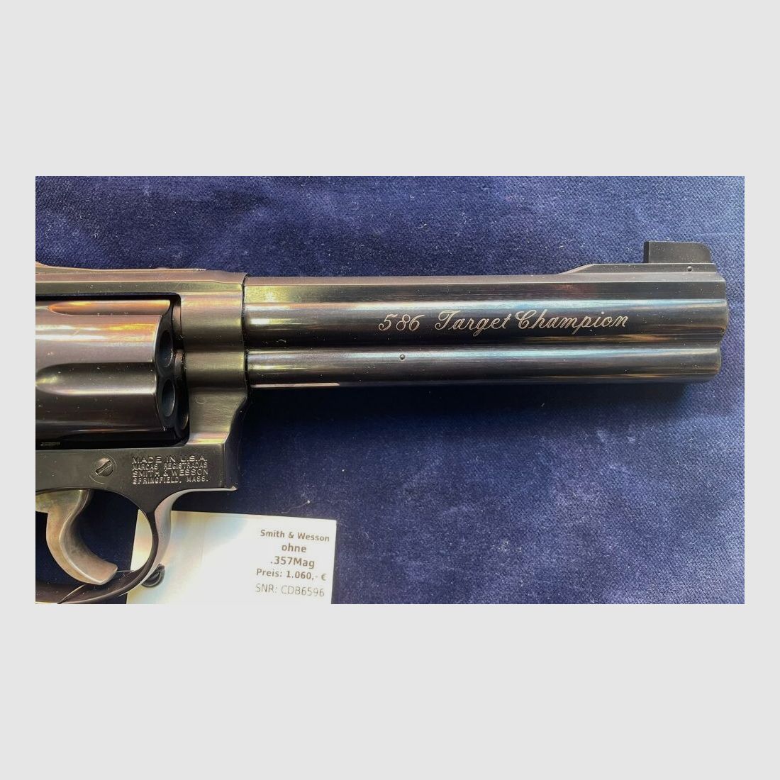 Smith & Wesson 586-5 Target Champion