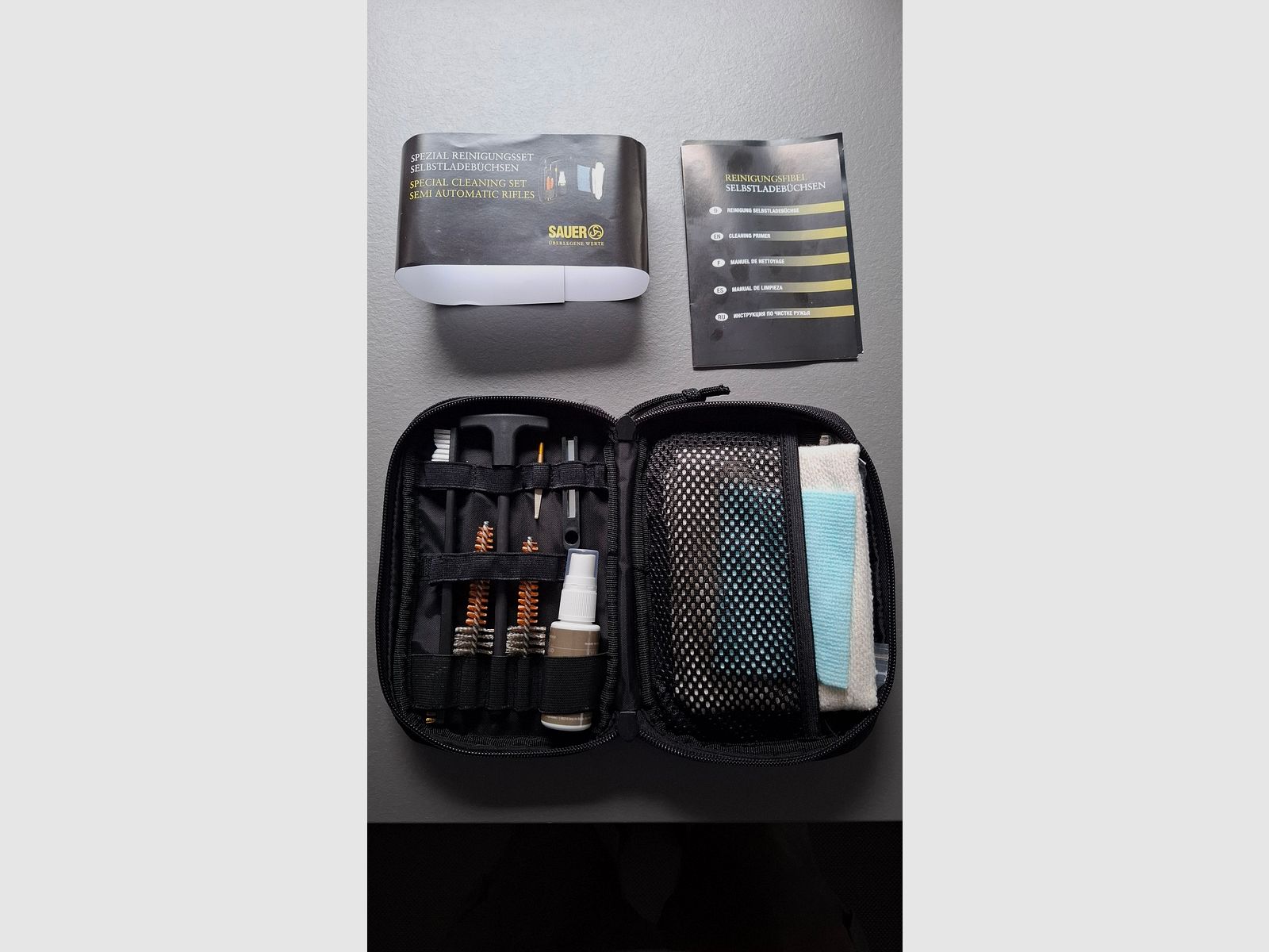 Original Sauer 303 cleaning set