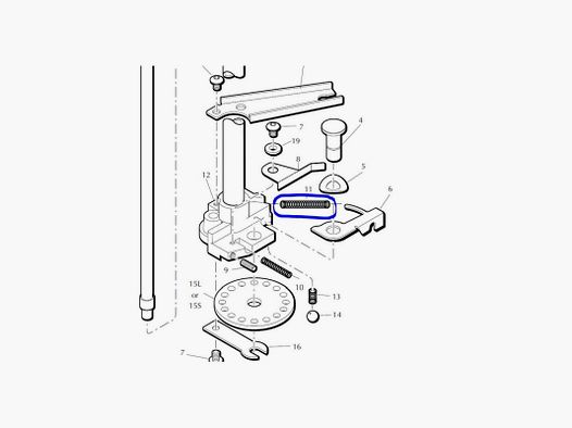DILLON INDEXIERARMFEDER BENCH4B