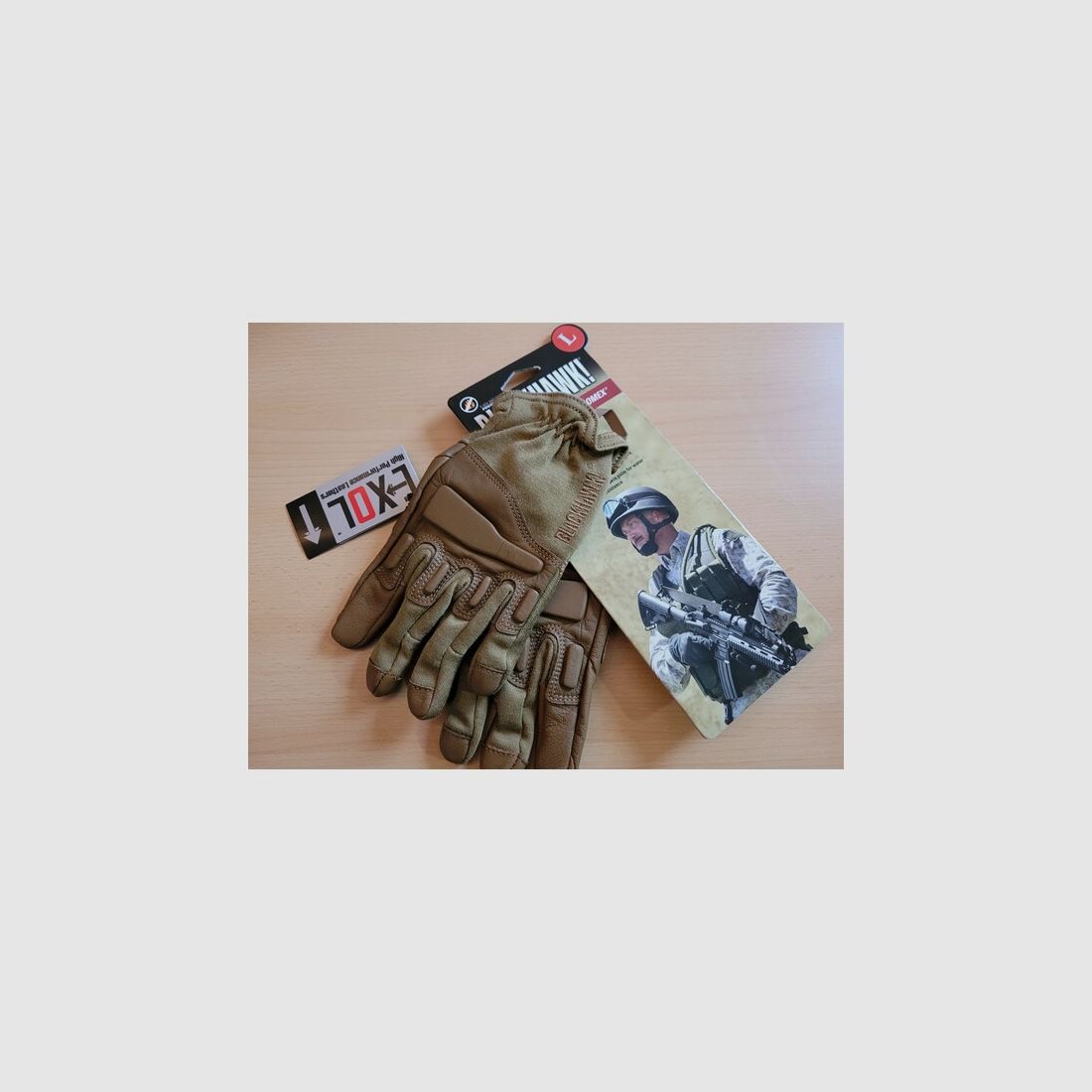 026 Blackhawk - Handschuhe Fury Commando Clove Nomex Tac Aslt - Größe L -