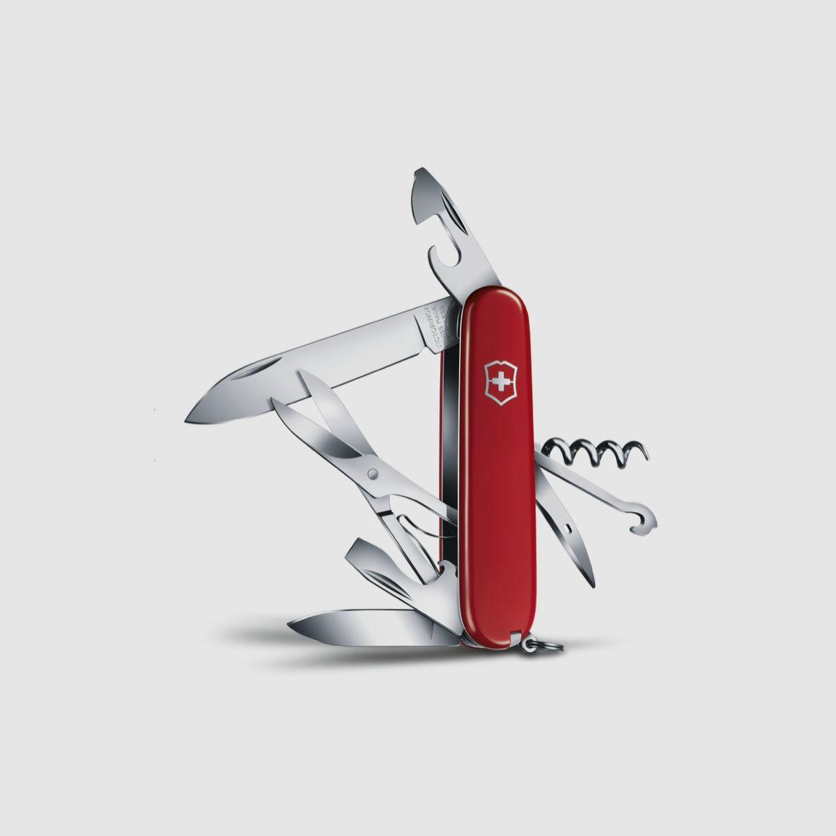 Cuchillo de oficial VICTORINOX Climber Rojo