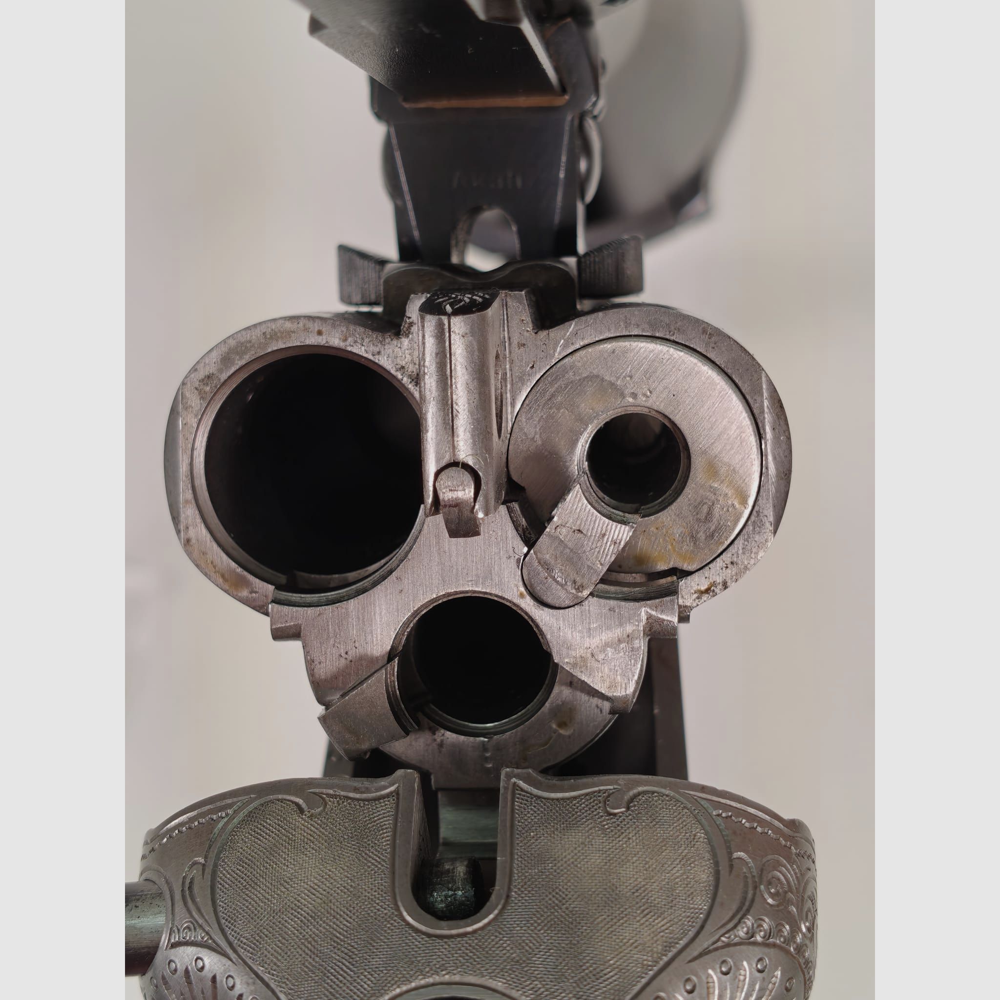 Sauer & Sohn Drilling 7x57 R / 16/70 z lufą wymienną .22 Hornet i Swarovski Habicht 2,5–10x56, zdjęcie 5 z 9
