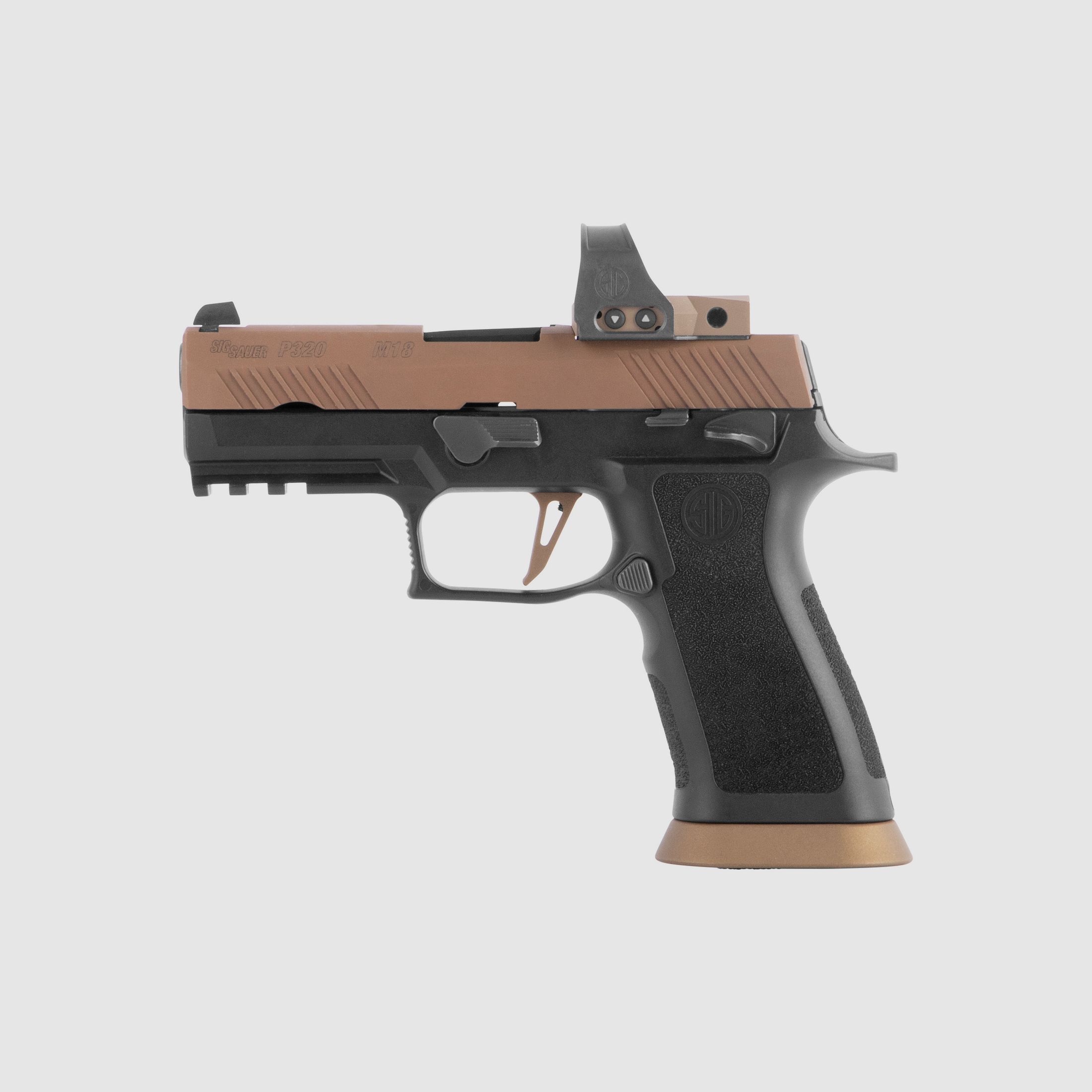 SIG SAUER P320-M18 XCarry Bicolor Bronze 9mm Luger - Semi-Automatic Pistol