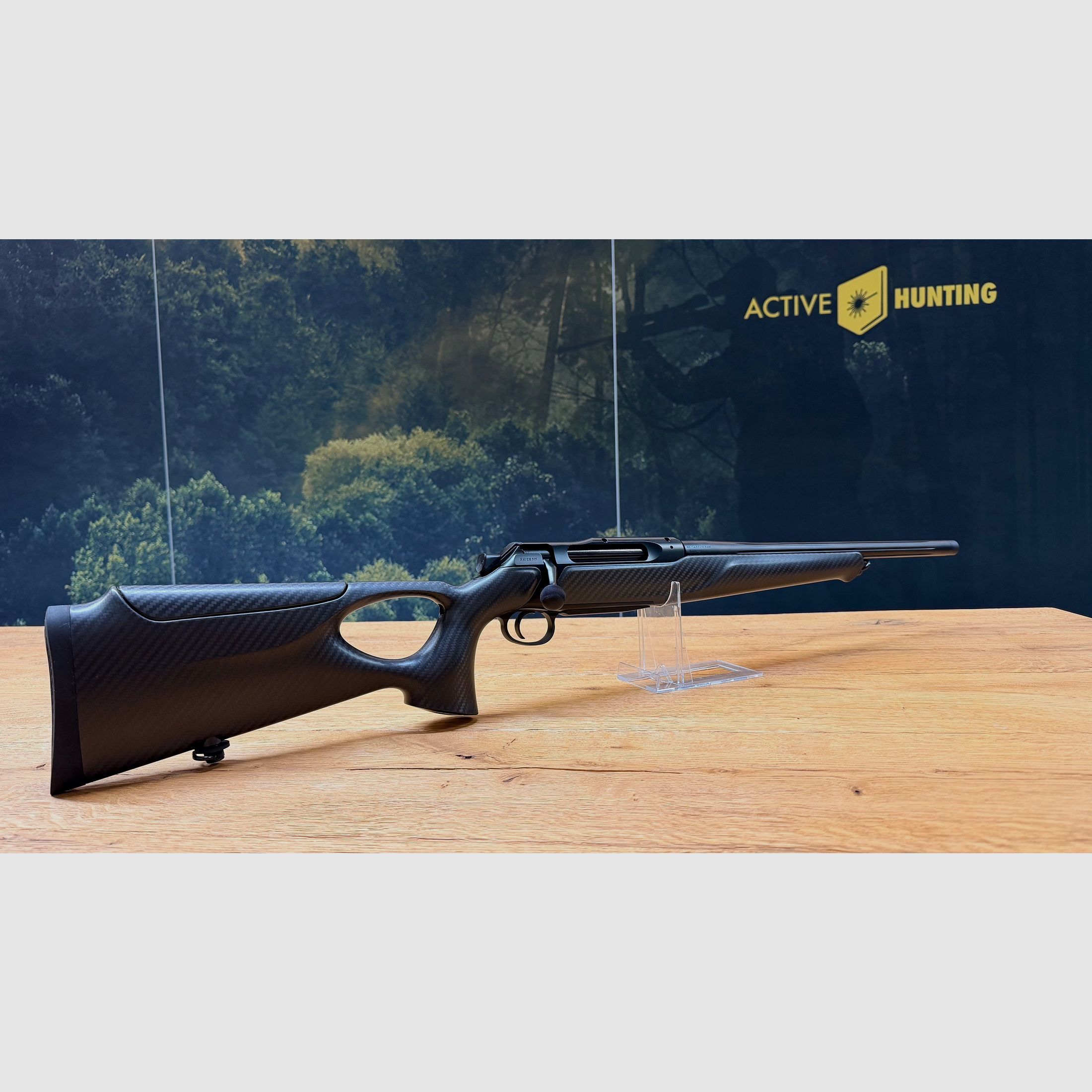 Sauer 505 XTC Black / 8,5x55 Blaser / 47cm canna / filettatura / senza mirino / pacchetto Highland