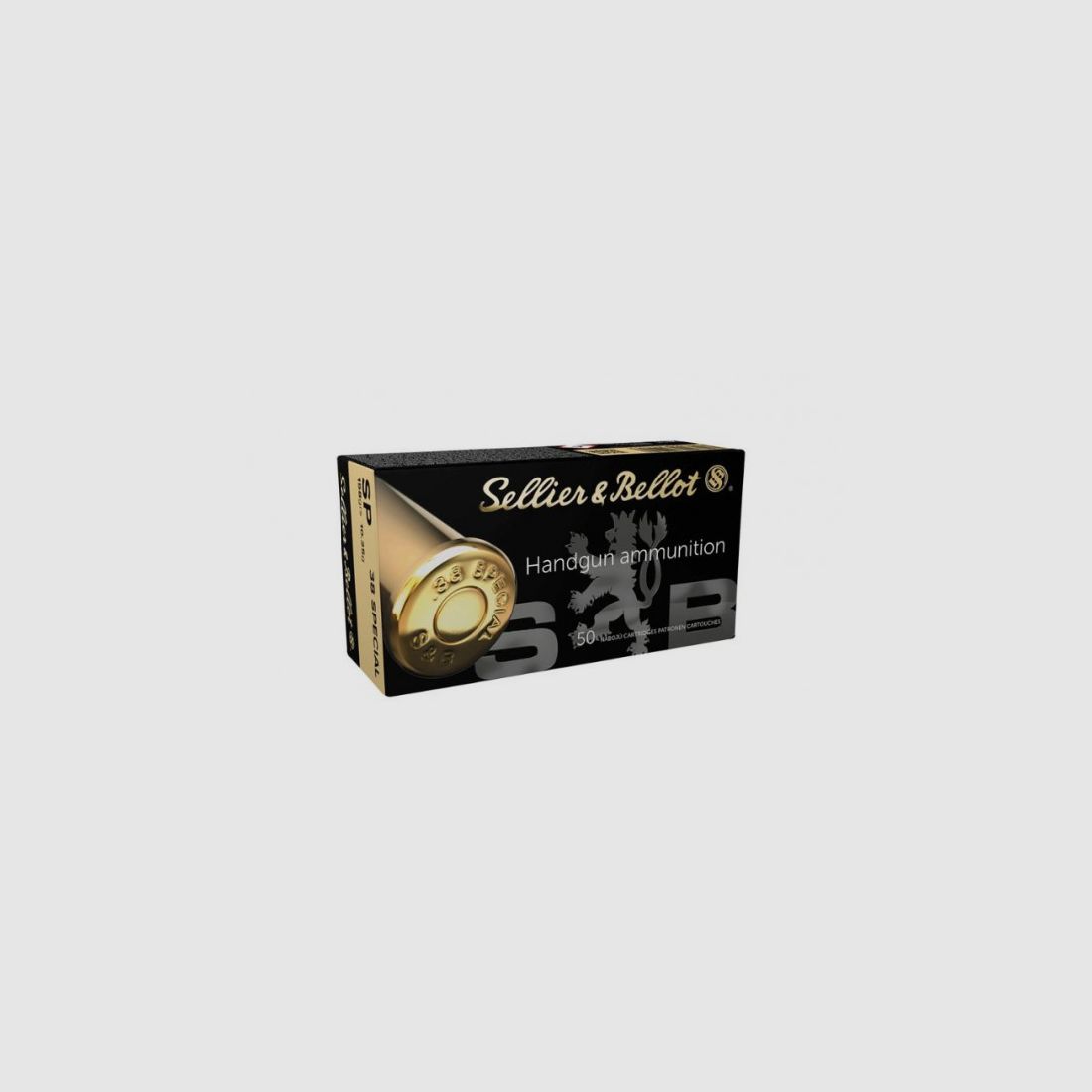 SELLIER & BELLOT .38SPECIAL SP/TM - 158GRS - 50 ROUNDS