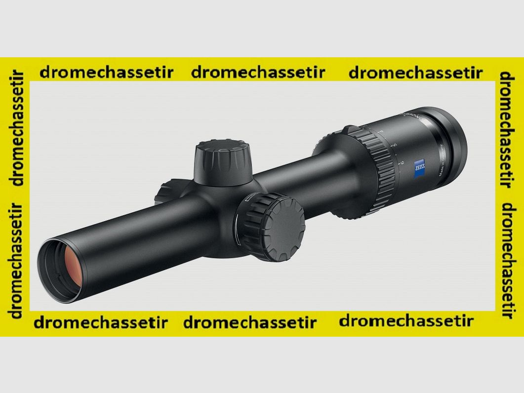 Mira ZEISS Conquest V6, 1.1-6×24, retícula 60 iluminada, tubo de 30mm