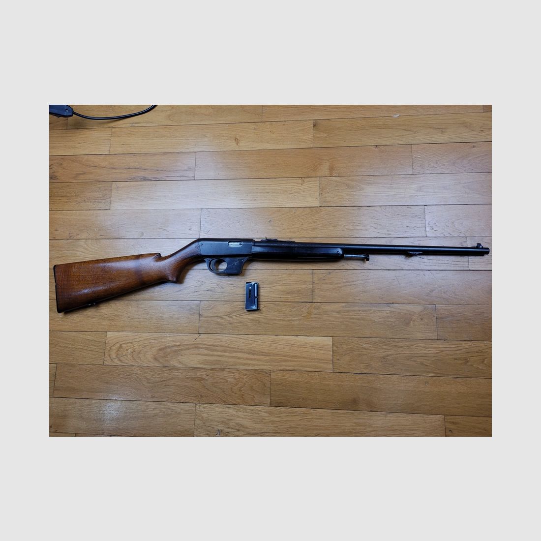 Belle carabine Unique V49 – semi-auto 22LR – chargeur – Manufacture d&rsquo;Armes des Pyrénées – Hendaye – TBE, image 13 sur 13