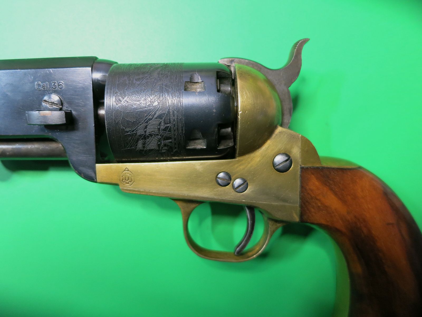Percussion revolver, Uberti Western Arms Comp. Navy 1861, .36BP      #81, image 3 of 13