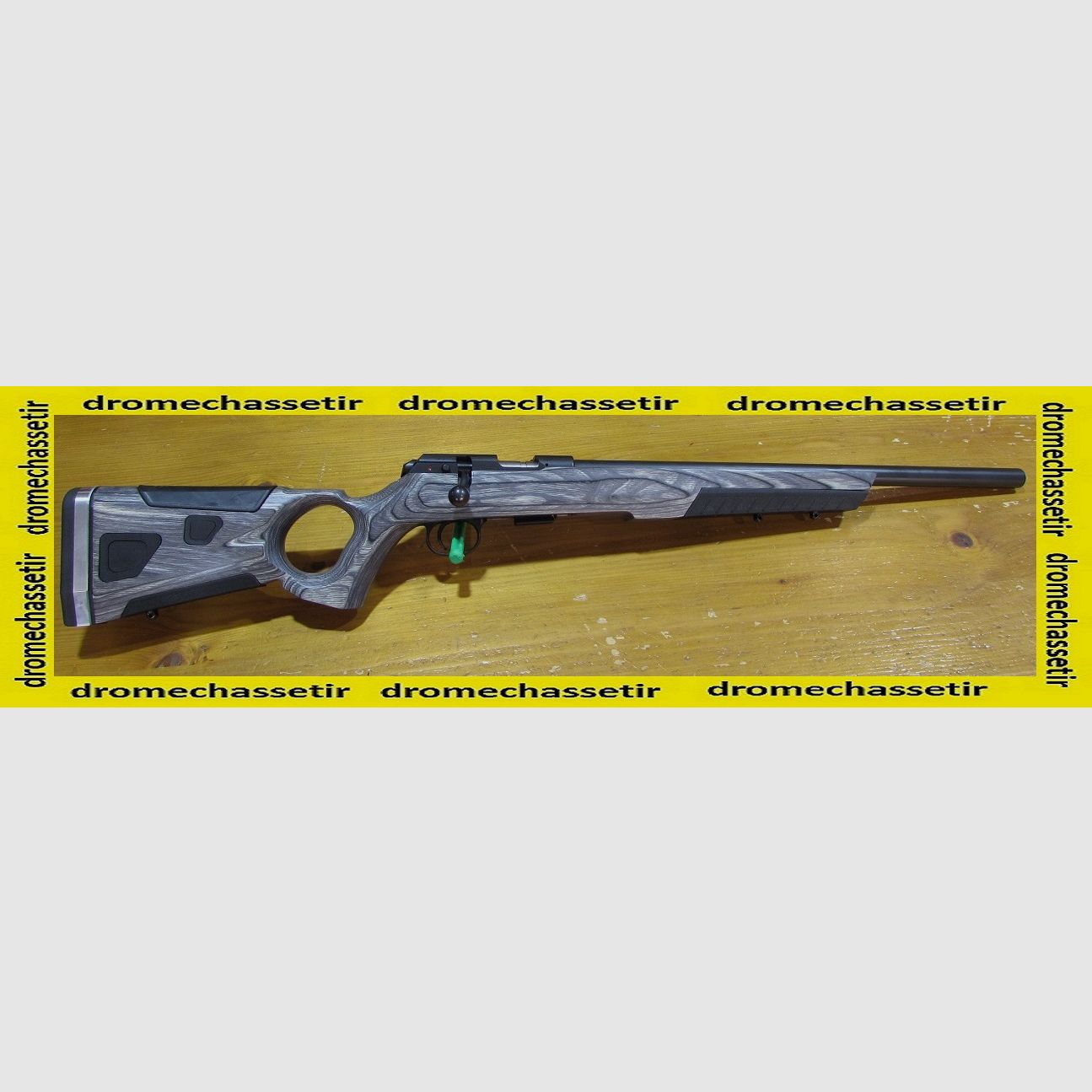 CZ 457 AT ONE Daumenlochbüchse grau Varmintlauf 51cm Kal. .22LR