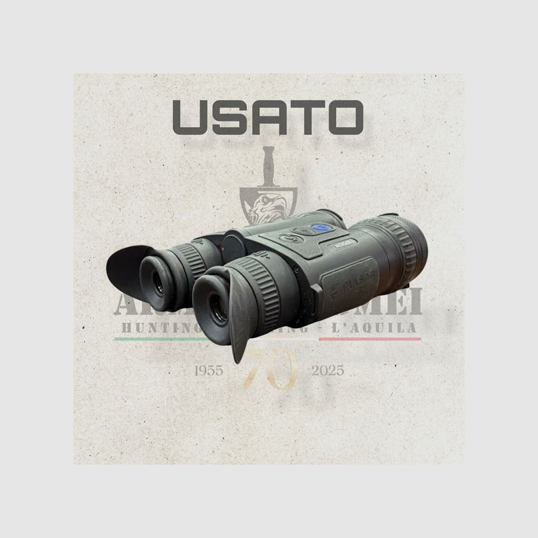 USED – THERMAL BINOCULAR – PULSAR – MERGER DUO NXP50 Multispectral Binoculars, image 2 of 4
