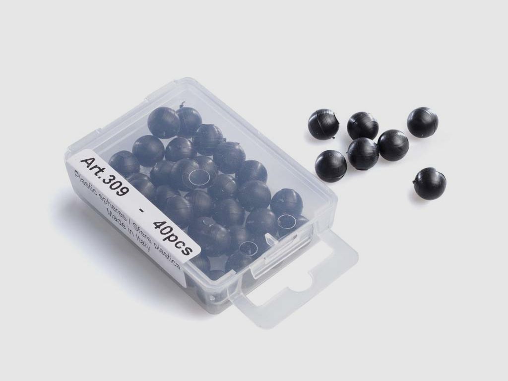 Plastic Balls 40 pcs - 10mm