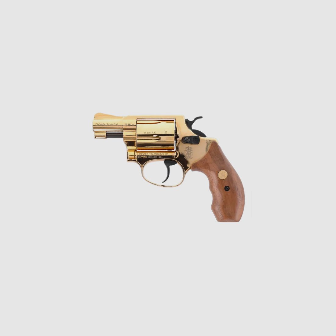 Smith & Wesson Chiefs Special 9mm R.K. - gold Schreckschuss