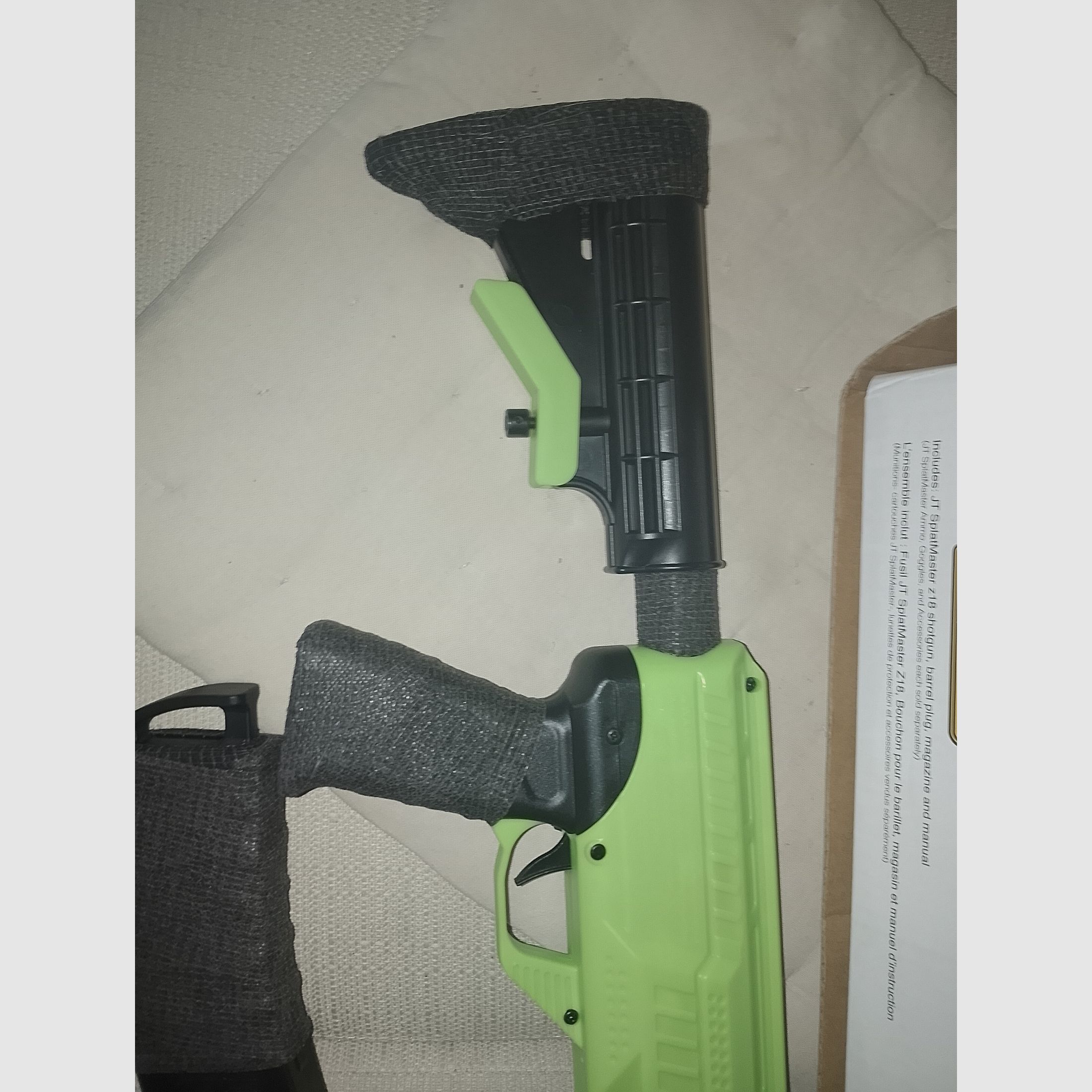 Marqueur à ressort Paintball Calibre .50 Fusil à pompe Enfants Junior Arme Boules en caoutchouc Pistolet