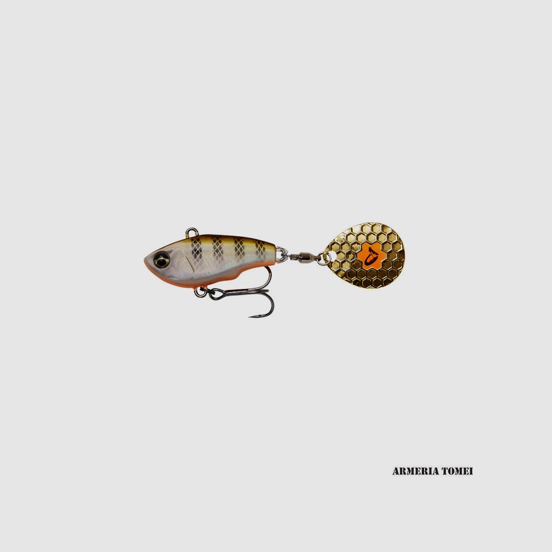 SAVAGE GEAR – FAT TAIL SPIN 6.5cm/16g Sinking Perch FLUO