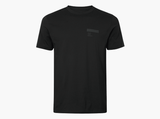 Härkila Logo Brand T-shirt Men Anthracite/Sea Blue XL