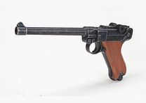 ME Mod. P 04, Kal. 9 mm P.A. Knall, styl antyczny