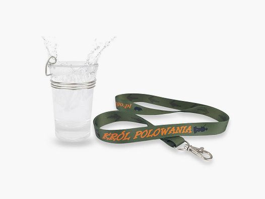 Glas + Lanyard – König der Jagd