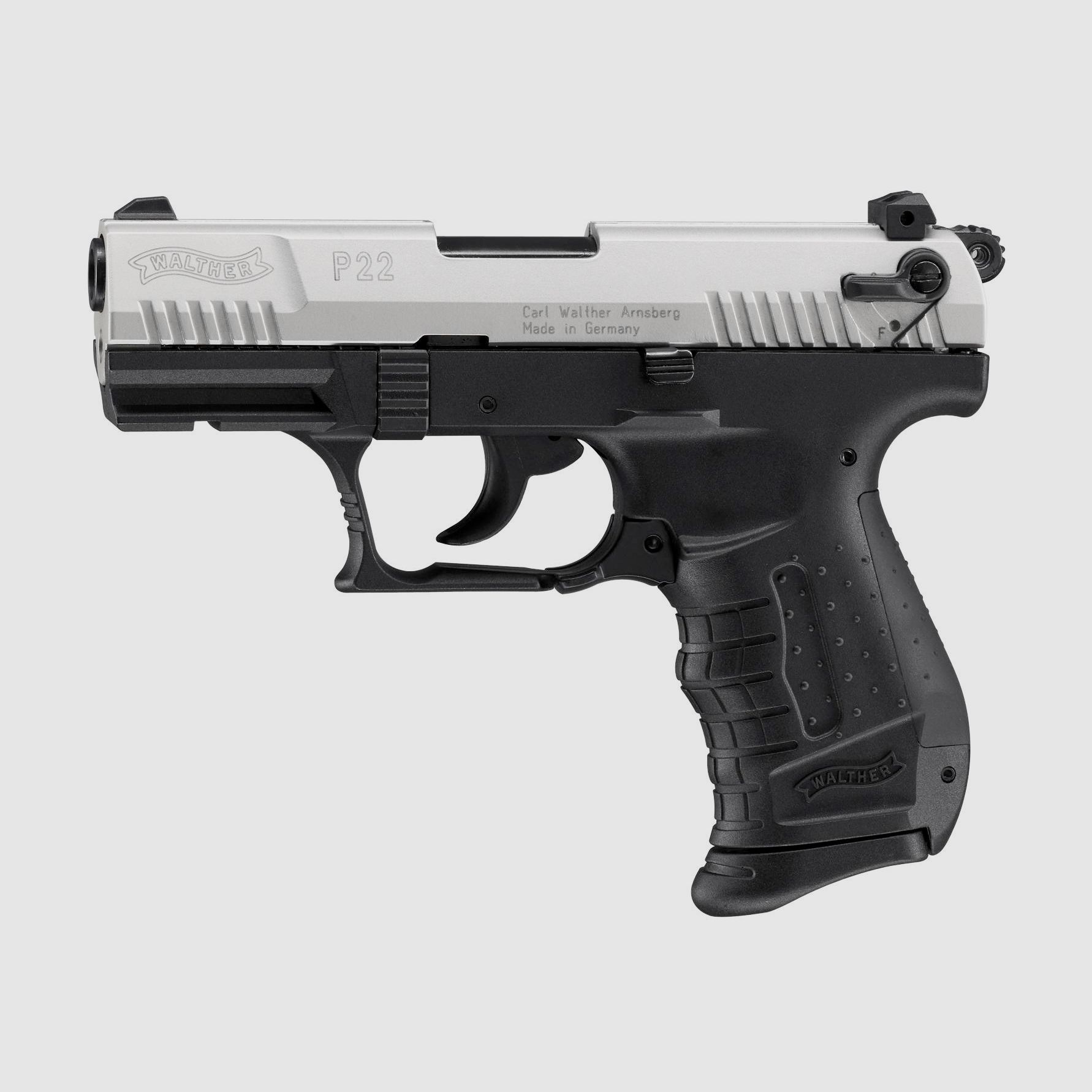 SRS Pistole Walther P22, Kaliber