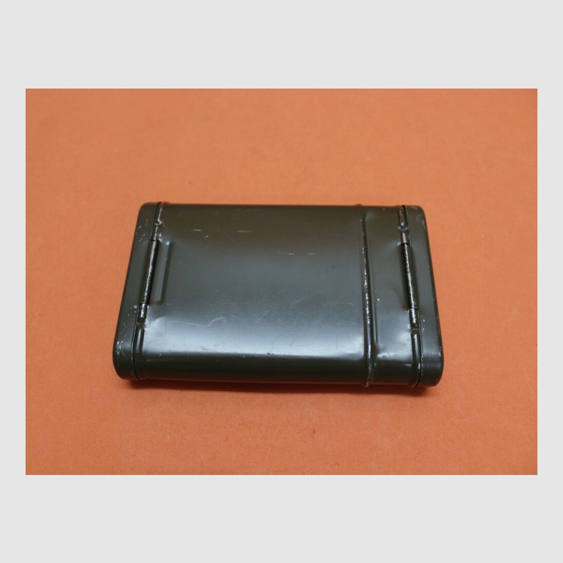 BUND SURPLUS Heckler&Koch/H&K HK G3: Reinigungsgerät BUND 7,62mm Putzzeug mit Reinigungskette/ Stahlblechdose