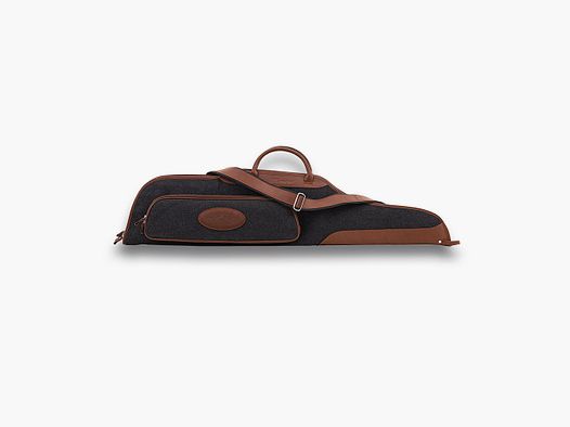 Loden-Leder-Futteral kurz