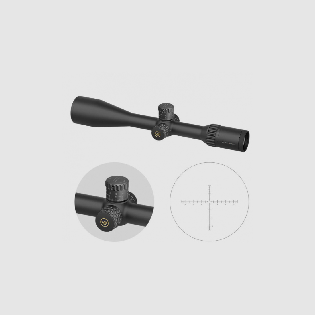 Vector Optics SCOL-TE52 Continental 6-48x56ED SFP MOA