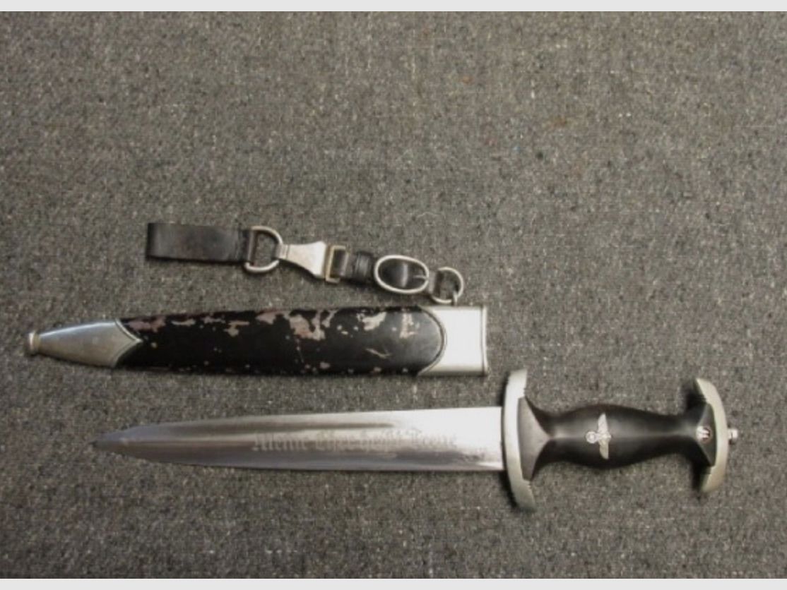 Original Dolch SS Robert Klaas Solingen de Wk2