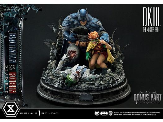 DC Comics Ultimate Premium Masterline Series Statue 1/4 Batman & Robin Dead End Ultimate Bonus Version 61 cm | 43019