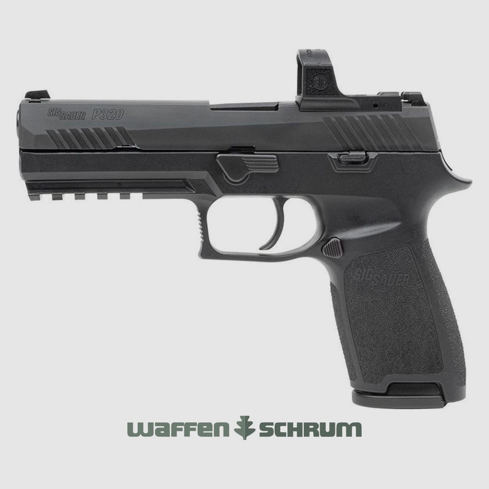 SIG-Sauer P320 Fullsize RXP mit ROMEO1 Rotpunktvisier