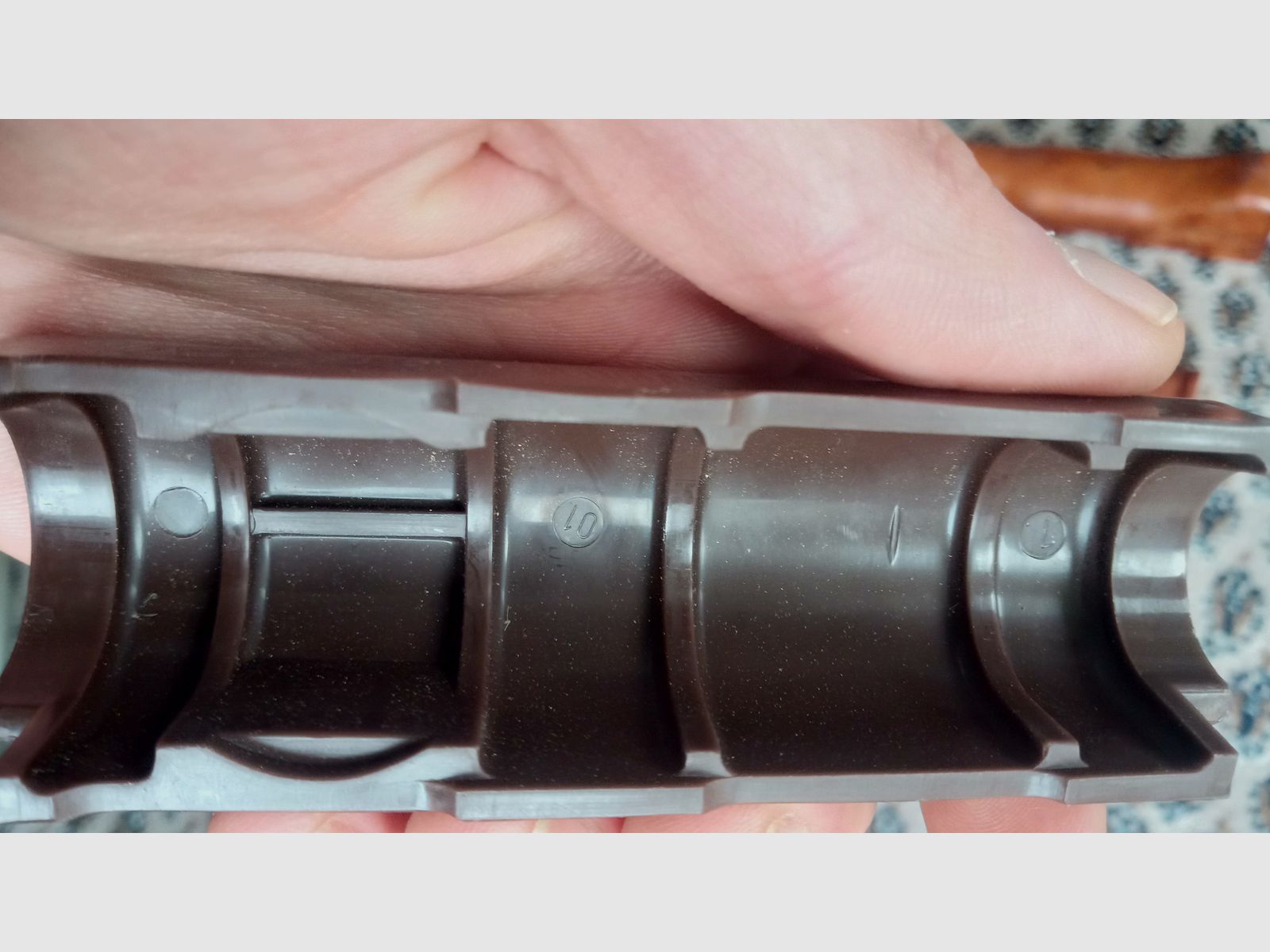 Shagadelic! Vintage Handguard Baby / onderste AK74 Tantal Bakelit handbescherming en grip / Optioneel bovenste DDR kunststof AKM of Izhmash AK-74M handbescherming