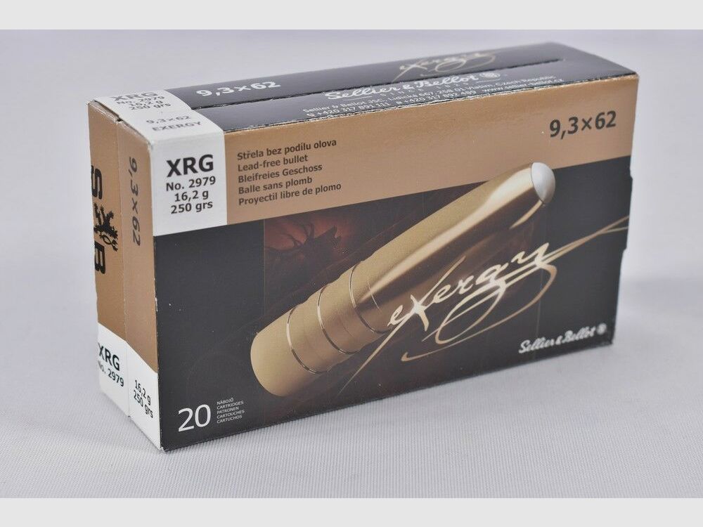 Sellier & Bellot 250grs XRG 20STK