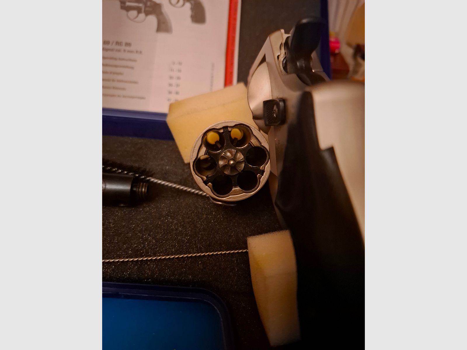 Röhm RG 89 Nickel 9mm RK. PTB 594