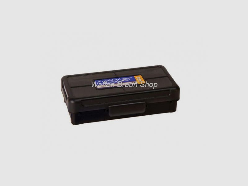Frankford Arsenal Munitionsbox #512 mit Scharnier, f. 50 Patronen Kal. .22 BR, .22 PPC, 6 mm