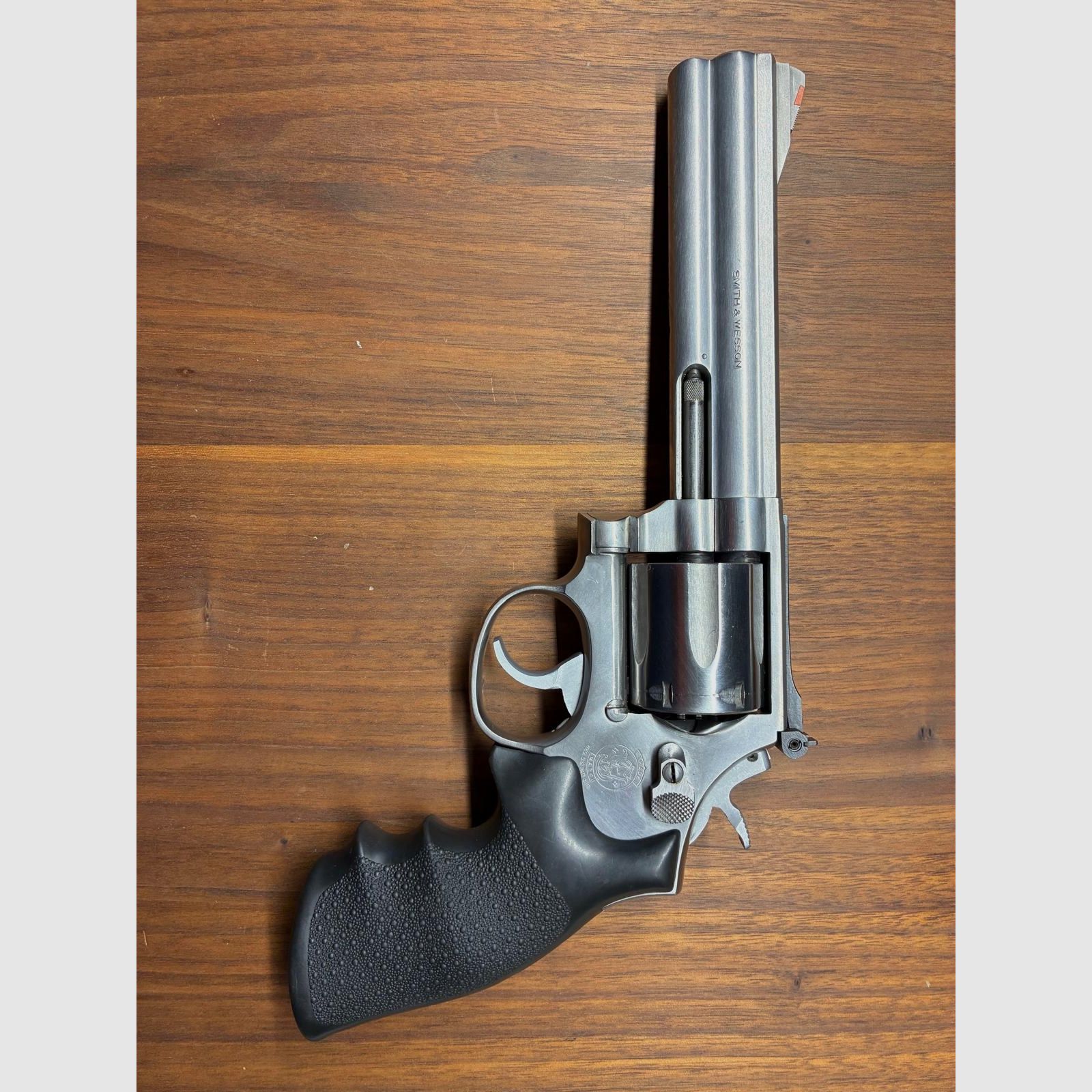 Smith & Wessen Revolver 686 Stainless 6" Lauf; neuwertig