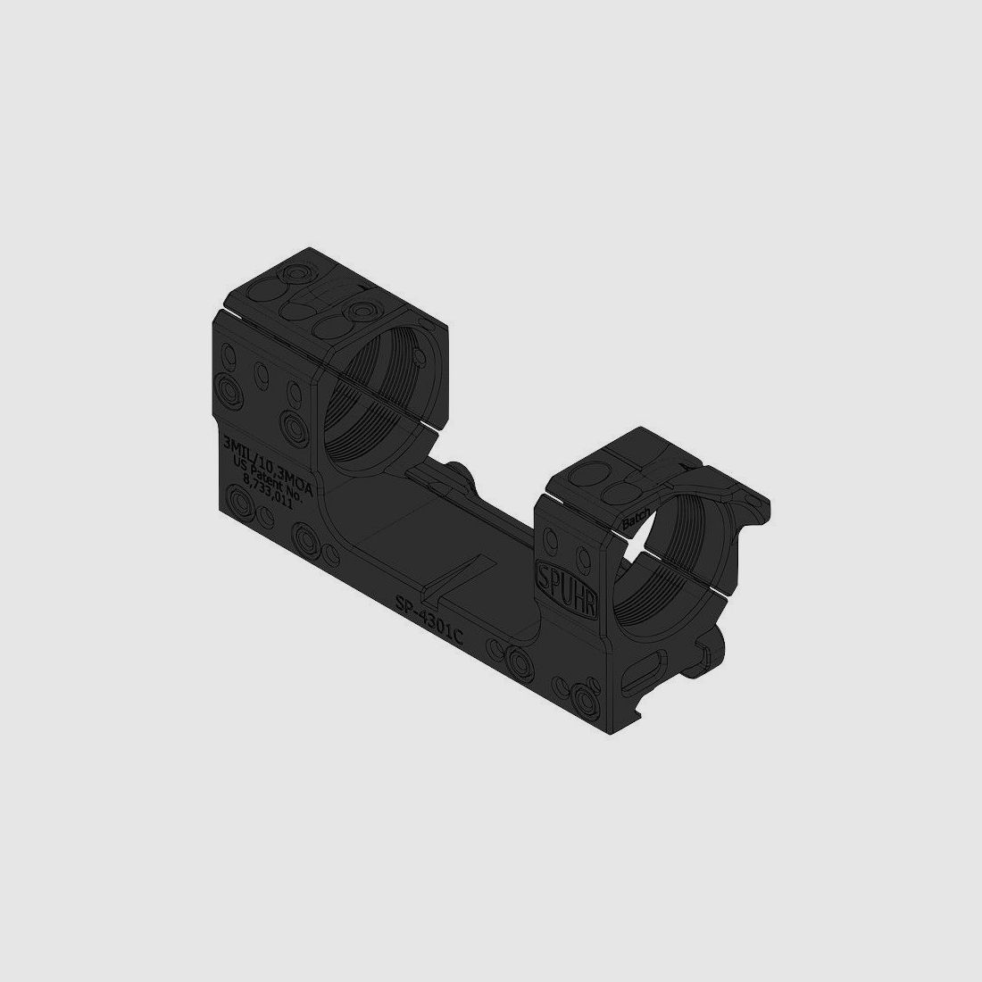 Spuhr Ø34 H30mm 10,3MOA Blockmontage Gen3