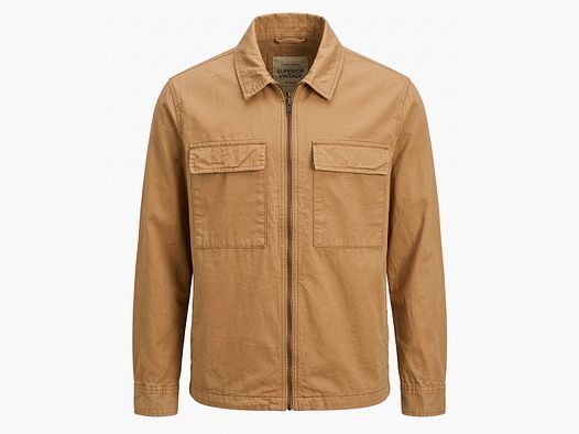 Giacca Utility Uomo Superior Vintage in Cotone – Beige Safari Col. 958