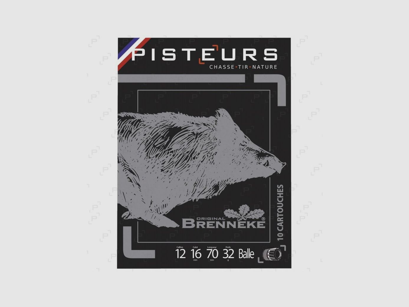 PATRONE PISTEURS BRENNEKE KAL 12/70 32 GR