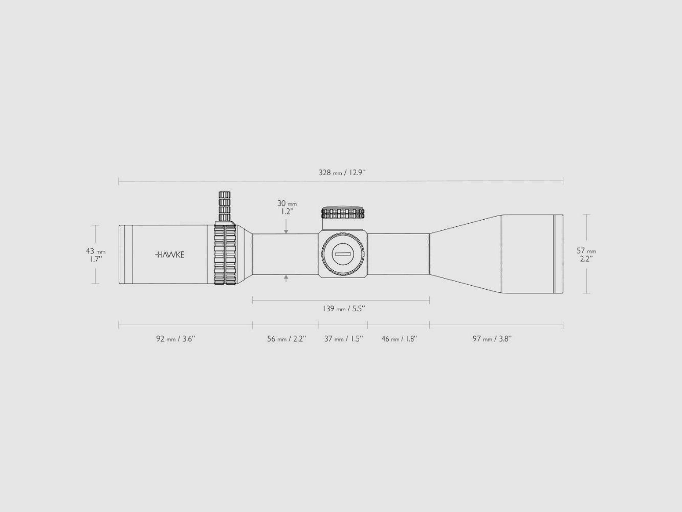 Hawke Vantage HD 30 2,5-10x50 / L4A Dot, Bild 4 von 4