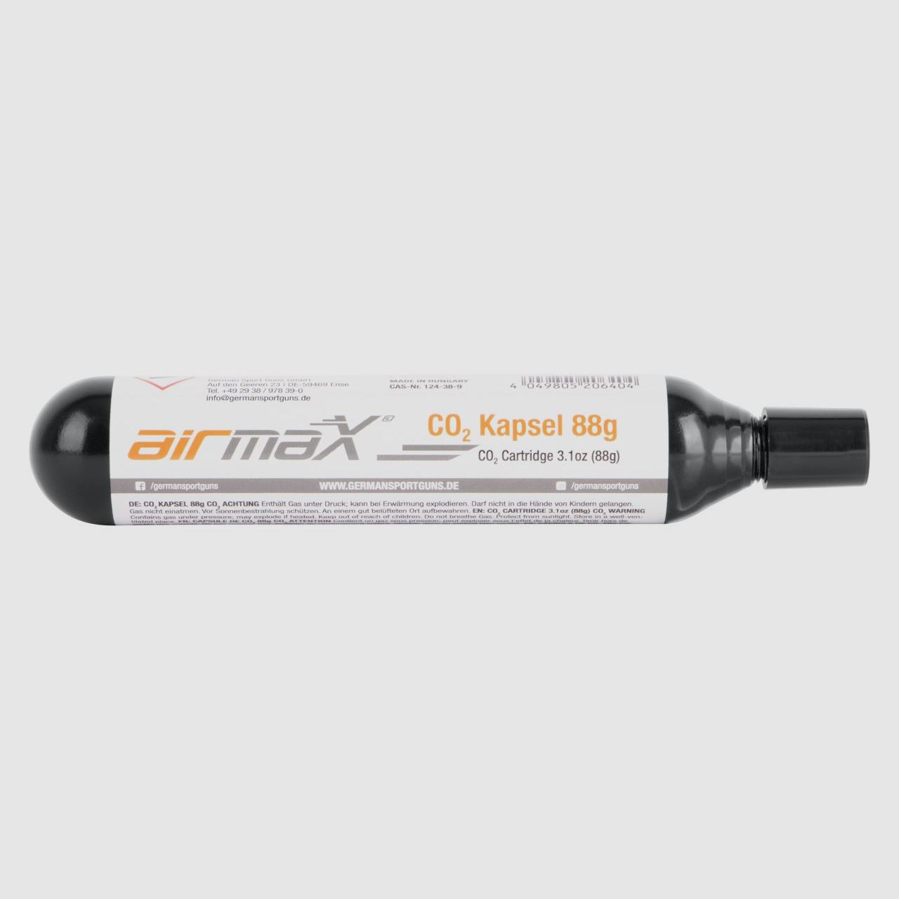 Airmax 88g CO² Kartusche