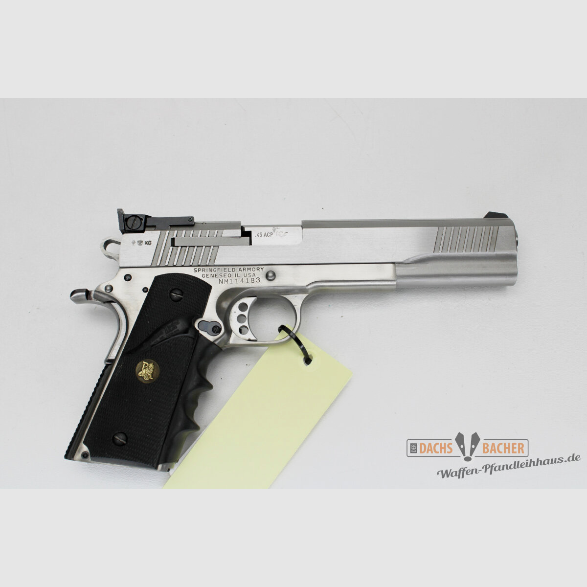Pistole KPS Omega Match 6\" Kal. .45 ACP mit mit Wechsellauf 10mm Auto